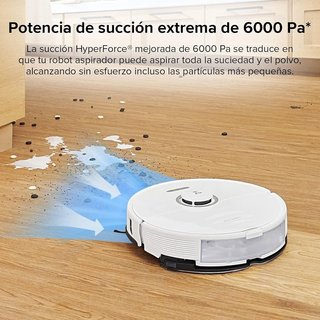 Roborock S8 Robot Aspirador Cepillo Doble Succión ,blanco REACONDICIONADO, señales de uso