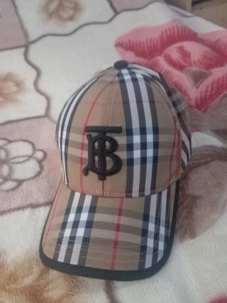 Gorra Burberry Check TB Beige Multicolor