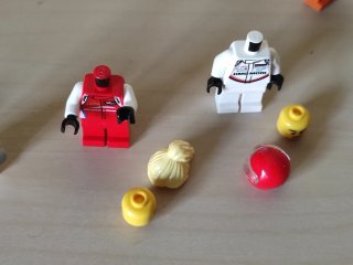 Lego Speed Champions minifiguras