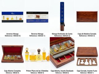 Cassetto Gioielli in Legno: Collezione di Mini Profumi di Lusso