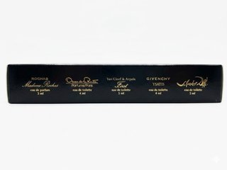 Cassetto Gioielli in Legno: Collezione di Mini Profumi di Lusso