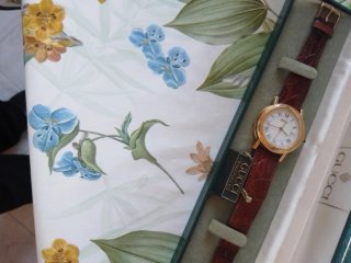 Orologio Gucci Uomo Pelle Marrone Oro