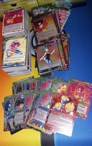 Lote 530 cartas Dragon Ball masters B30