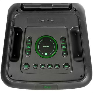 Ibiza - Street-Wave-MAX - REACONDICIONADO marcas minimas, Altavoz portátil de 600W/12 a Pilas con Bluetooth, USB y microSD - Efecto LED Wave y conexión inalámbrica TWS - Negro