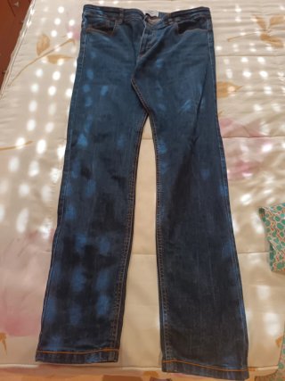 Pantalón Springfield Talla W36 Azul
