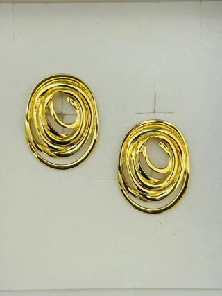 Orecchini donna vintage oro