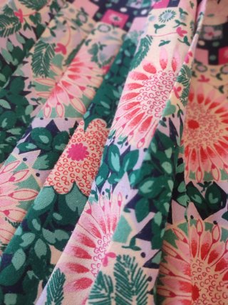 Vestido vintage floral