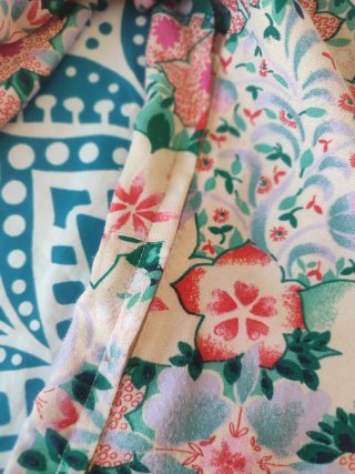 Vestido vintage floral