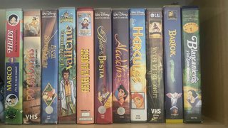 Lote 11 Películas VHS Disney Clásicos Español