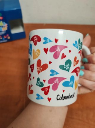 Tazza Love is Love in ceramica