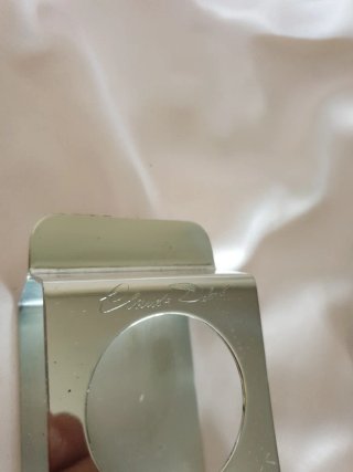 Portasalini in silver plate di Claude Delve