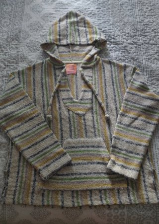 Sudadera juvenil con capucha y bolsillo