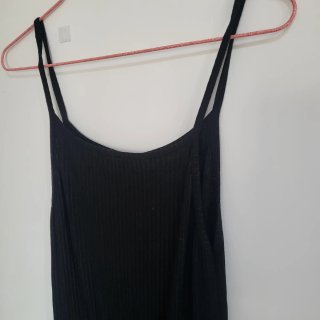 Mono tirantes negro talla S