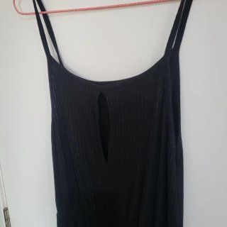 Mono tirantes negro talla S