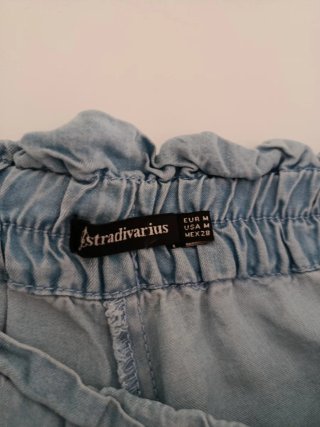 Pantalón denim jogger Stradivarius T. S/M