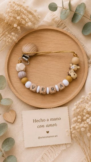 Chupetero personalizado Vera