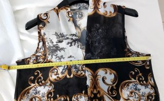 Camicia smanicata fantasia M/L