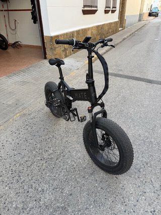 Bicicleta MATE X 250W Fat Bike Eléctrica plegable