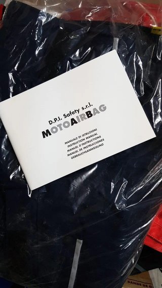 Chaqueta Moto Piaggio Azul Talla L