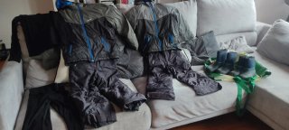 Ropa Nieve Niños Talla 12 y 8 + Botas