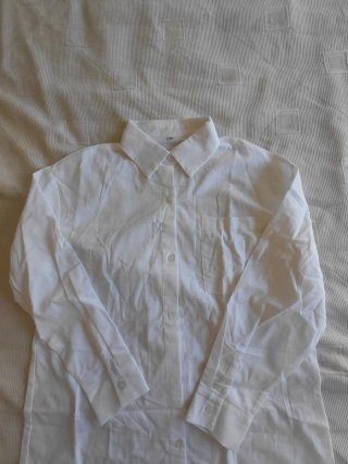 Camisa blanca mujer algodón