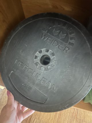 Disco Pesas Weider Herculean 10kg