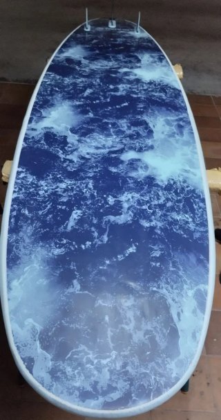 Tabla de surf Longboard OLAIAN 9 pies