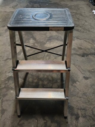 Escalera aluminio 3 peldaños