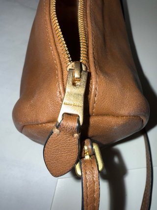 Borsa Miu Miu Marrone Originale