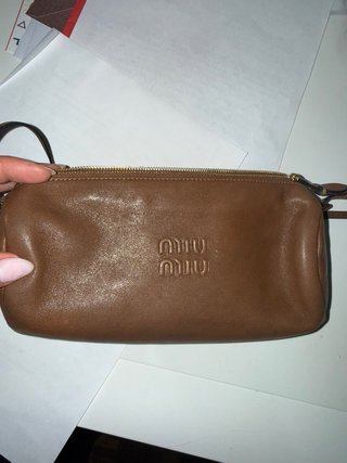 Borsa Miu Miu Marrone Originale