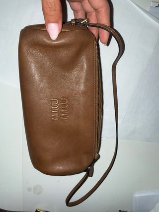 Borsa Miu Miu Marrone Originale