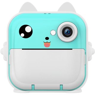 Camara Digital impresora Printer Model-Q5 , azul ,+ 2 rollos de papel para impresion, Nuevo, Envio 24h