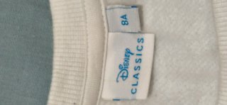 Sudadera Disney Stich Corazones talla 8 años