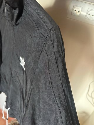 Bomber Adidas Negra Original
