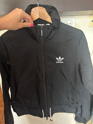 Bomber Adidas Negra Original