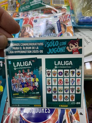 Pack cromos LaLiga Hypermotion 2025-26