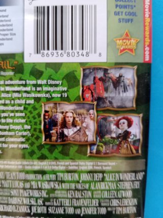 Filme Blu-ray Alice in Wonderland - Walt Disney