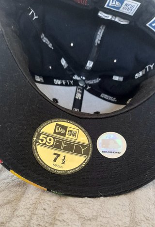 Cappellino NY New Era Nero Multicolor