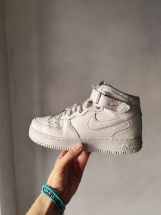 Nike Air Force 1 Altas Blancas Talla 38