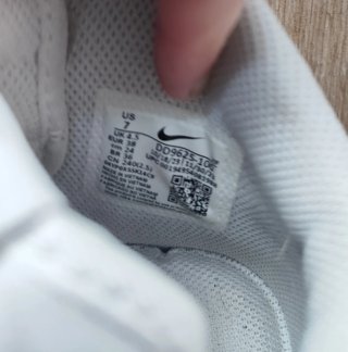 Nike Air Force 1 Altas Blancas Talla 38