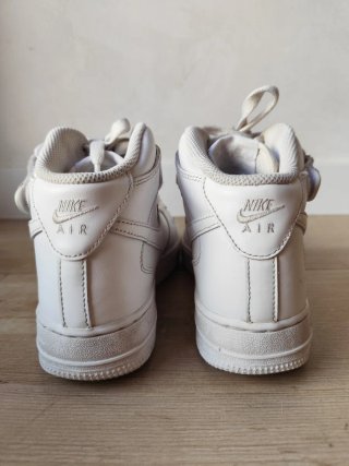 Nike Air Force 1 Altas Blancas Talla 38