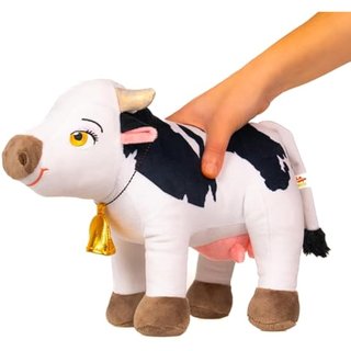 BANDAI - La Granja De Zenón: Peluche DX Musical Vaca Lola