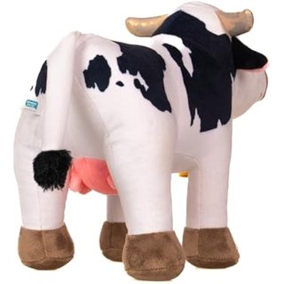 BANDAI - La Granja De Zenón: Peluche DX Musical Vaca Lola