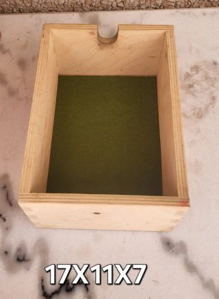 Cajonera de madera con 6 cajones