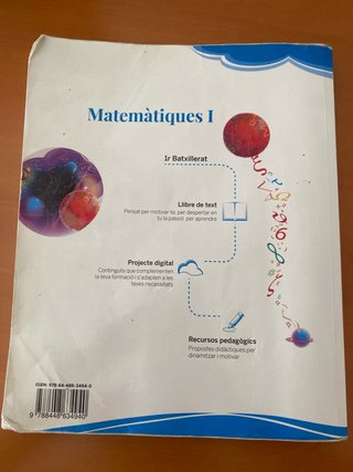 Matemàtiques I 1[r Batxillerat]