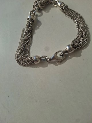 Pulsera Plata Antigua