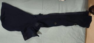Chaqueta tejana azul talla 8 años