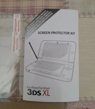 NUEVO.Kit Protectores Pantalla 3DS XL y NEW 3DS XL
