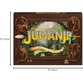 Spin Master Games - Jumanji Juego de Mesa en Español para 2-4 Jugadores, Infantil y Adultos - Regalo Niños 8 años + - Juegos de Mesa Niños 8 Años +