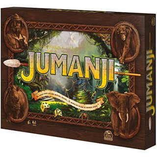 Spin Master Games - Jumanji Juego de Mesa en Español para 2-4 Jugadores, Infantil y Adultos - Regalo Niños 8 años + - Juegos de Mesa Niños 8 Años +